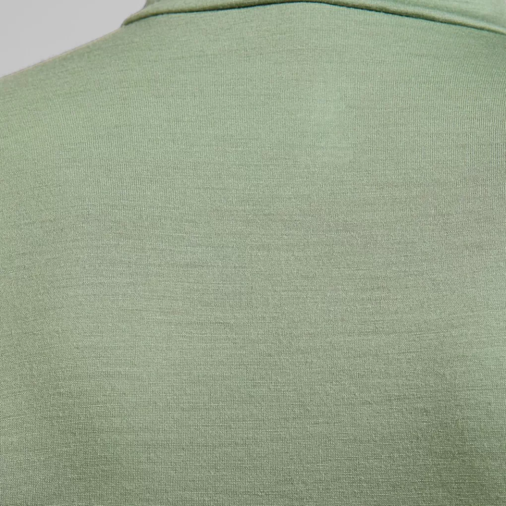 Base Layer A Mezza Zip A Manica Lunga Natural Merino 200-Odlo Clearance