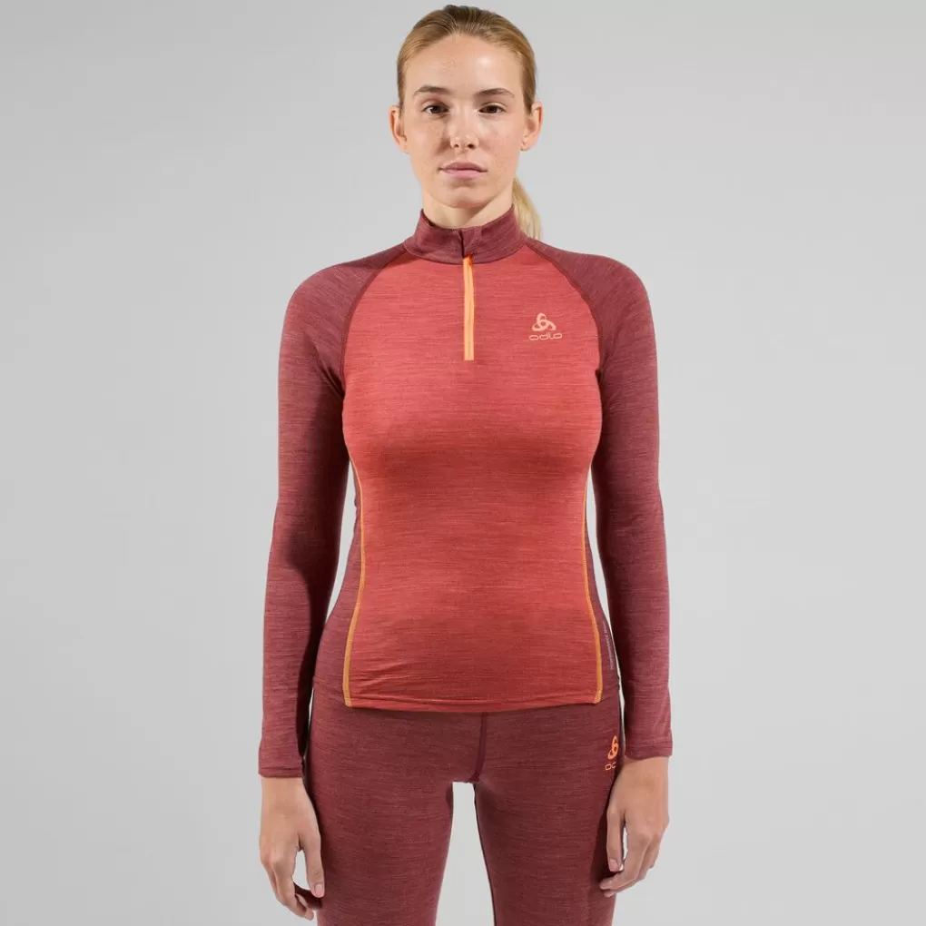 Base Layer A Mezza Zip Performance Wool 150-Odlo Cheap