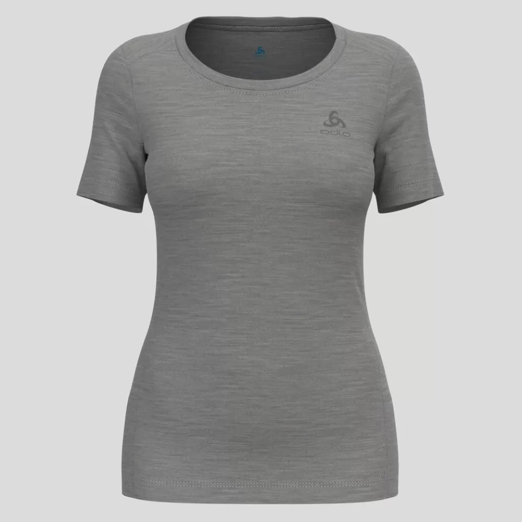 Base Layer Girocollo A Maniche Corte Natural Merino 200-Odlo Sale
