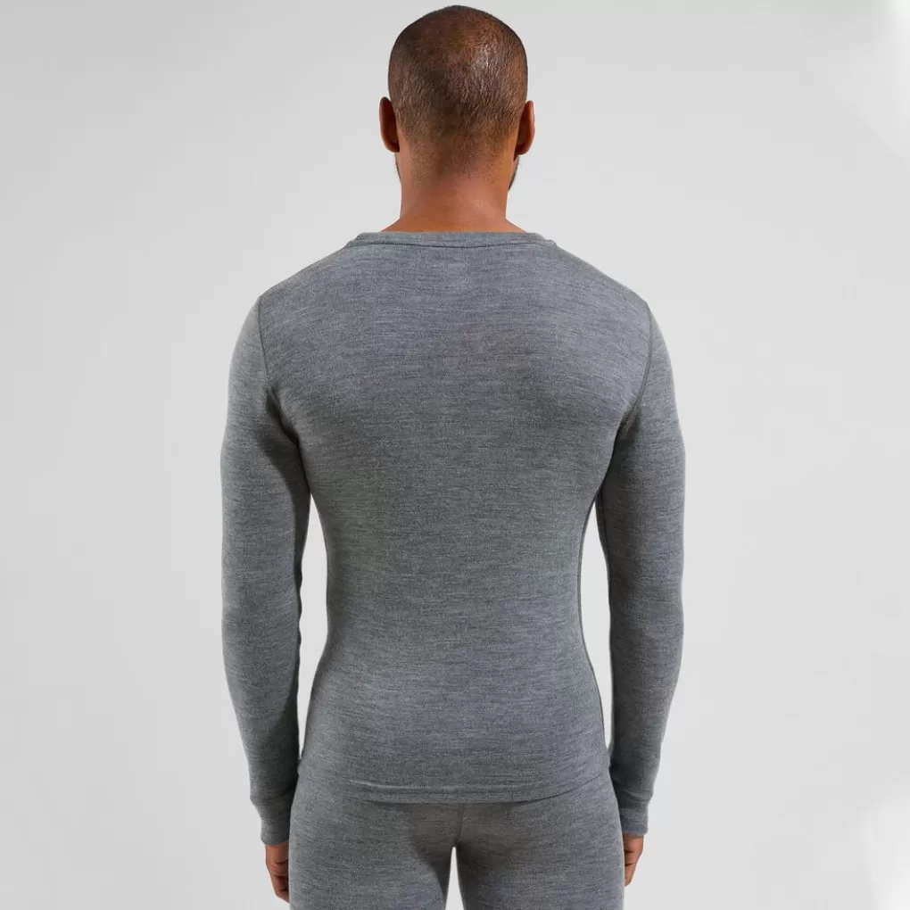 Base Layer Girocollo Natural Merino 260-Odlo Discount