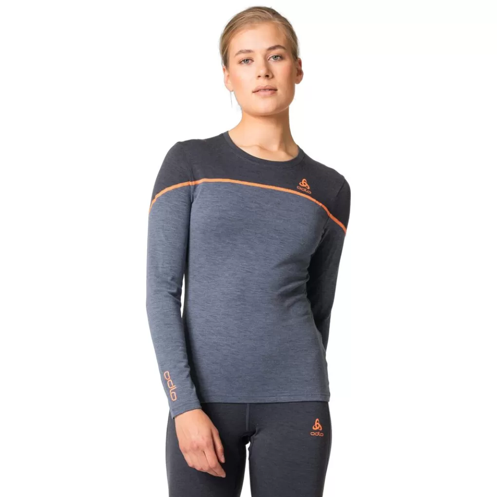 Base Layer Revelstoke Performance Wool Warm A Maniche Lunghe-Odlo Shop
