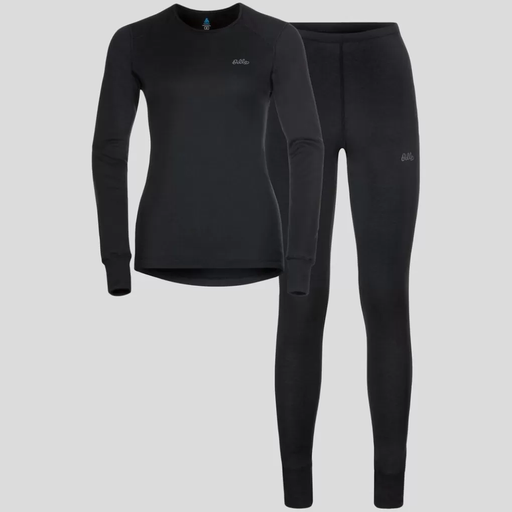 Completo Base Layer Active Warm Heritage, Maglia E Pantaloni-Odlo Outlet