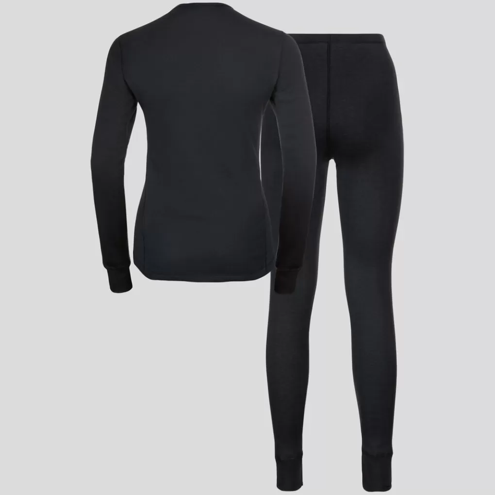 Completo Base Layer Active Warm Heritage, Maglia E Pantaloni-Odlo Outlet