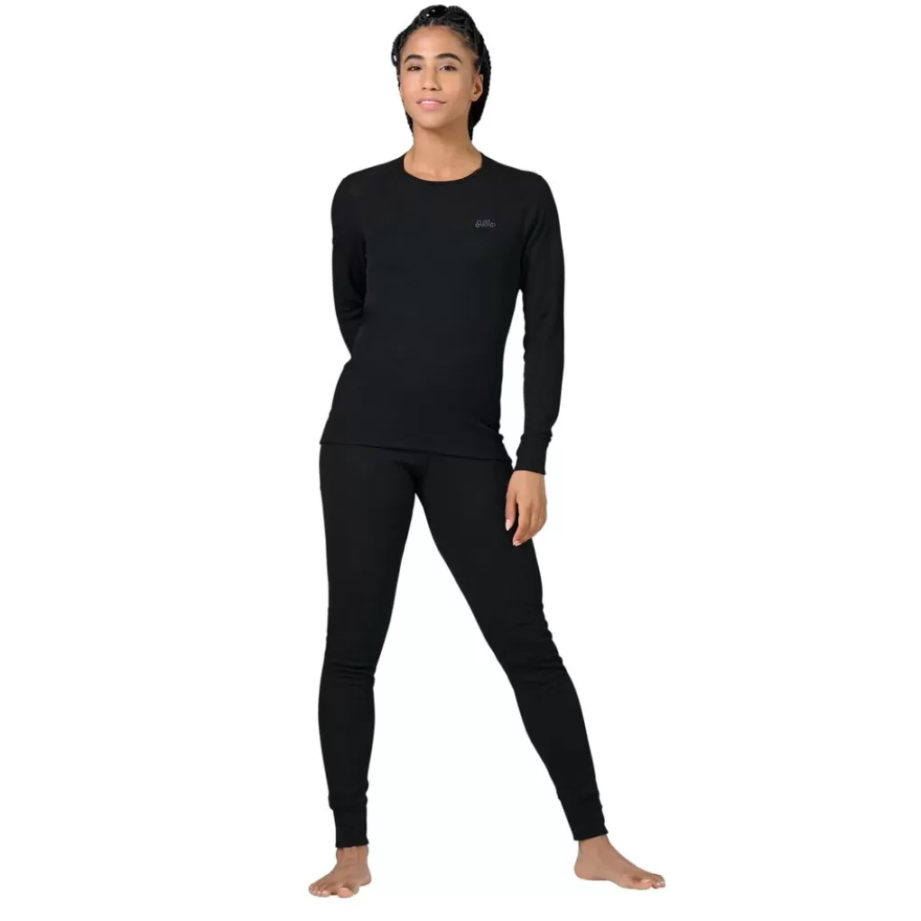 Completo Base Layer Active Warm Heritage, Maglia E Pantaloni-Odlo Outlet