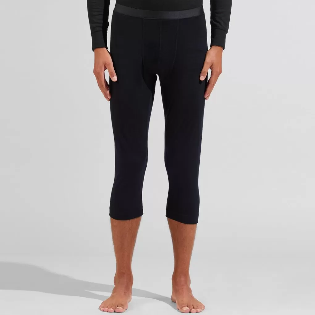 Leggings Base Layer A 3/4 Natural Merino 200-Odlo Discount