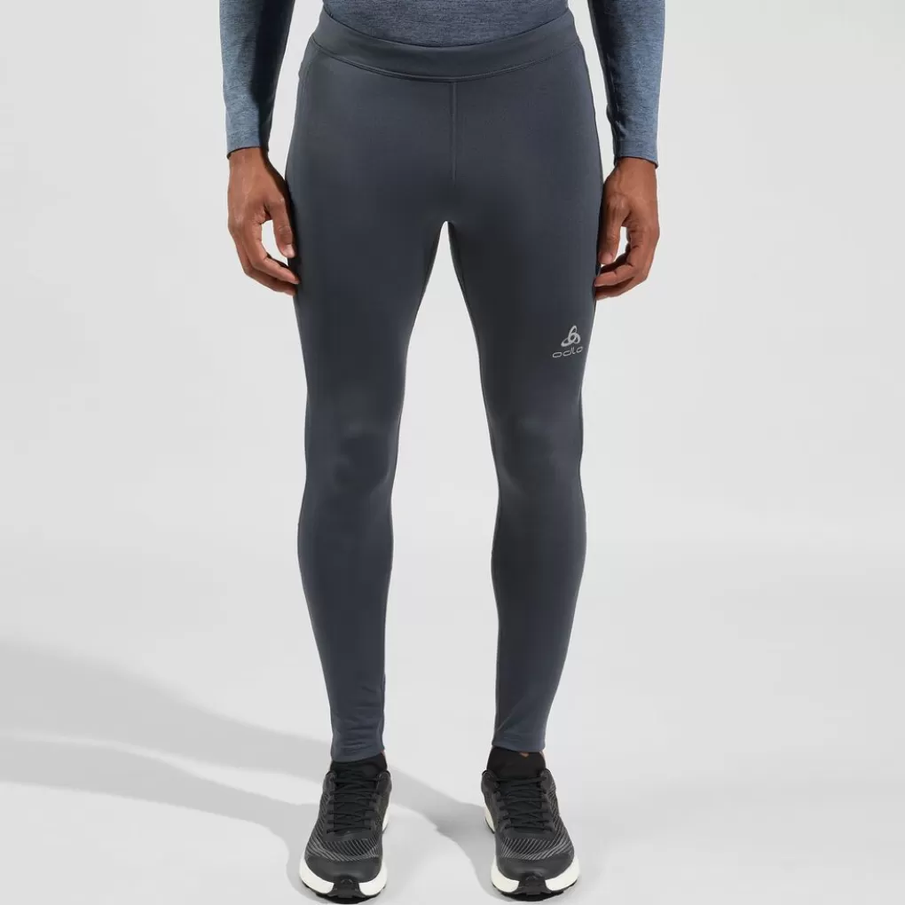 Leggings Essentials Warm Con Stampa Per Corsa E Allenamento-Odlo Hot