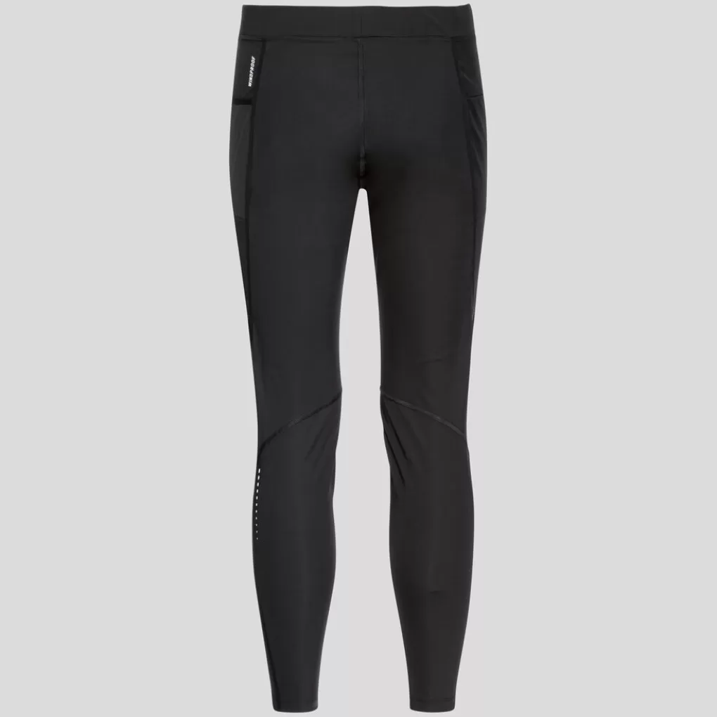 Leggings Zeroweight Warm Per Corsa E Allenamento-Odlo New