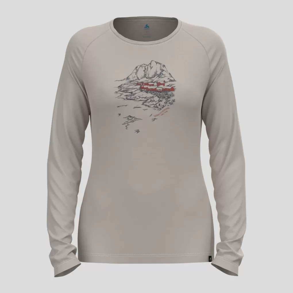 Maglia Ascent 365 Merino 200 Con Stampa Della Norvegia-Odlo Best Sale