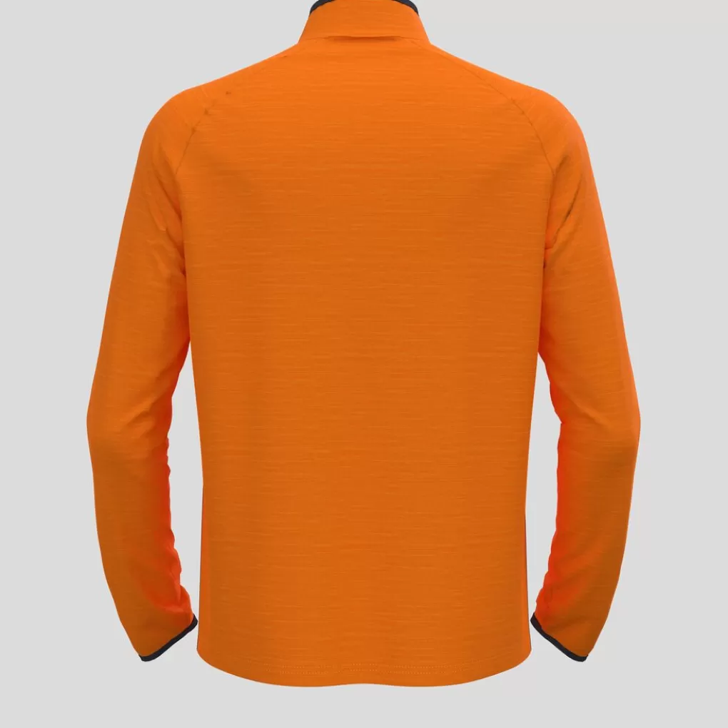 Mid Layer A Manica Lunga Con Mezza Zip Run Easy Da Uomo-Odlo Shop