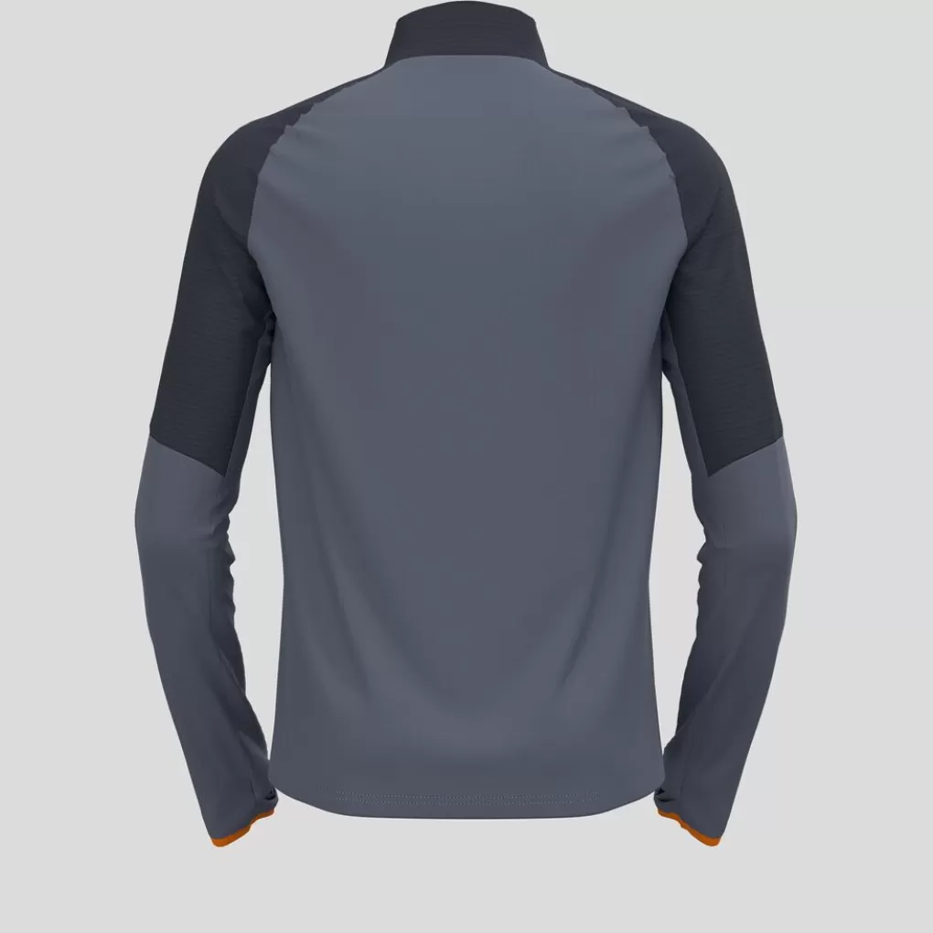 Mid Layer A Mezza Zip Descent Ceramiwarm-Odlo Best Sale