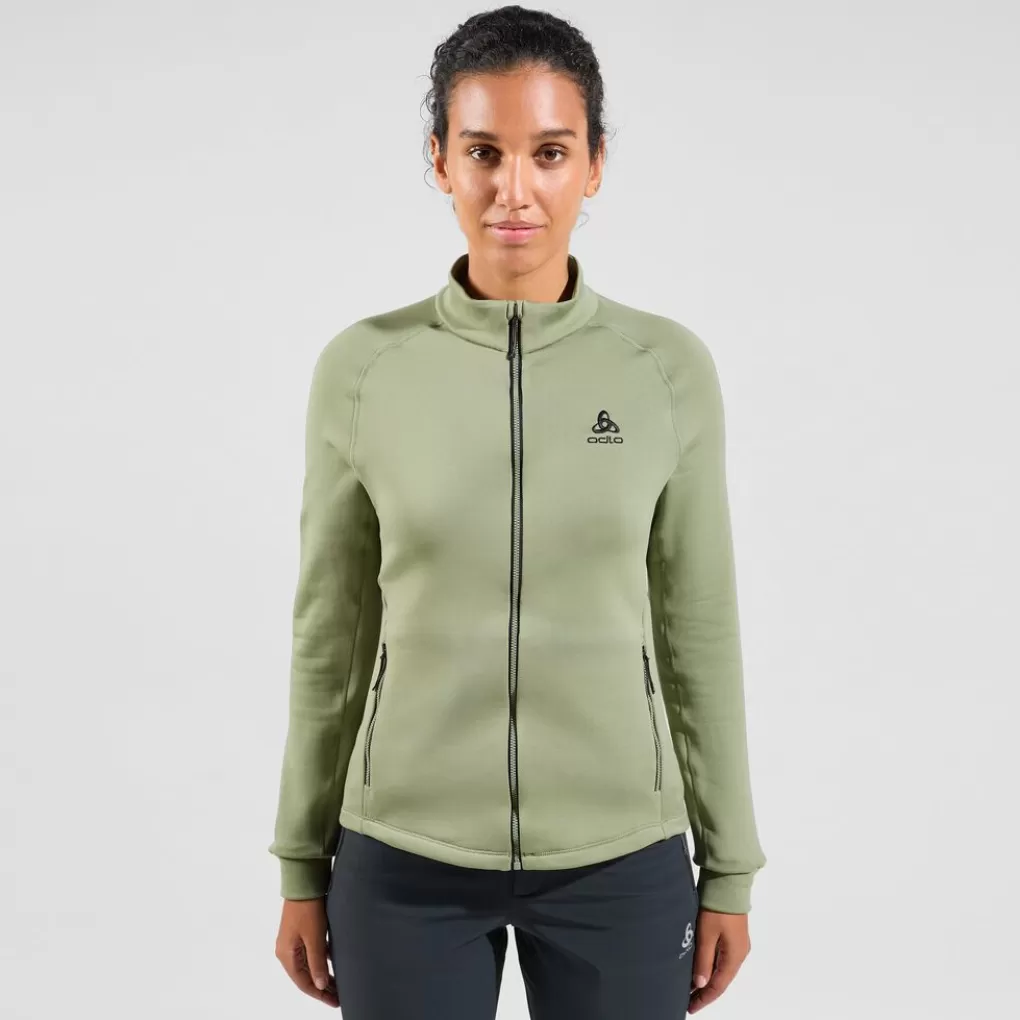 Mid Layer Berra Con Zip-Odlo Discount