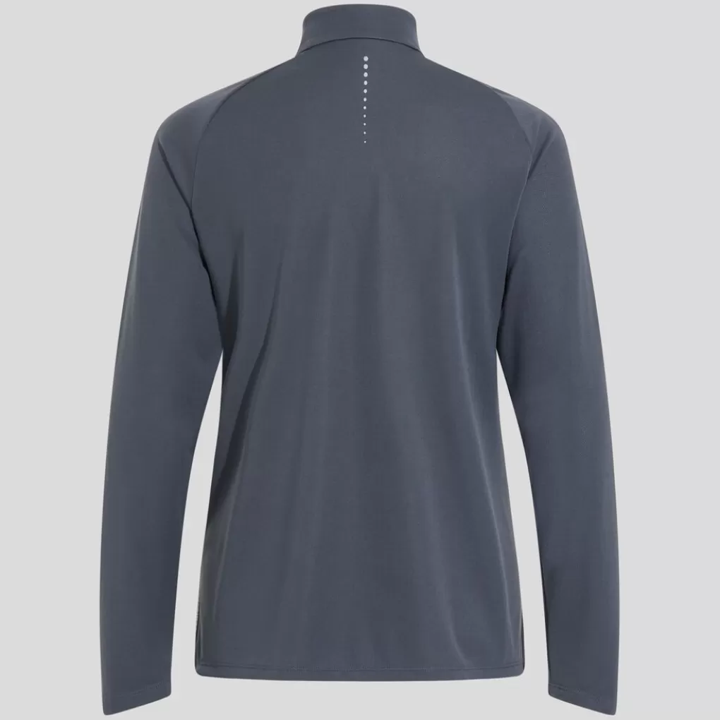 Mid Layer Running Essentials Ceramiwarm Con Mezza Zip-Odlo Outlet