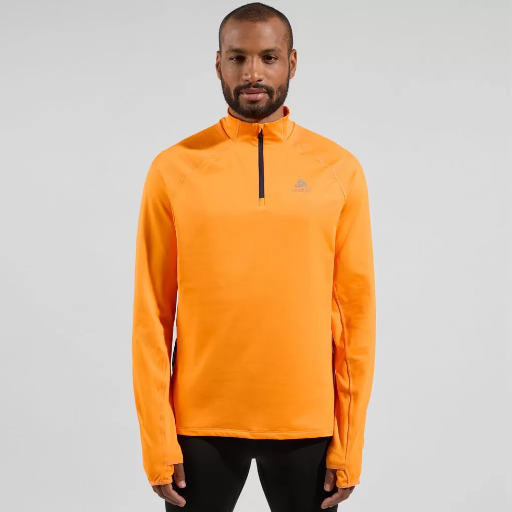 Mid Layer Running X-Alp Ceramiwarm Con Mezza Zip-Odlo Store