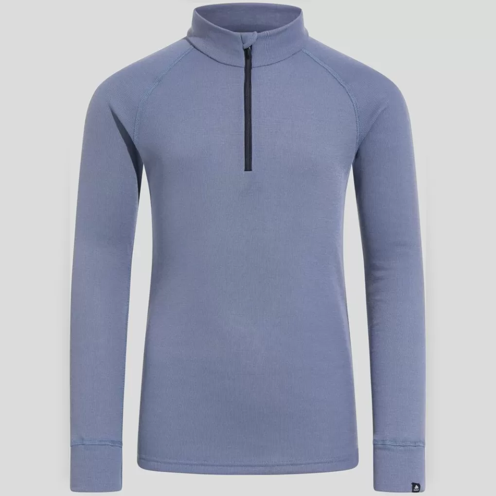 Top A Collo Alto Con Mezza Zip E Manica Lunga Active Warm Per Bambini-Odlo Outlet