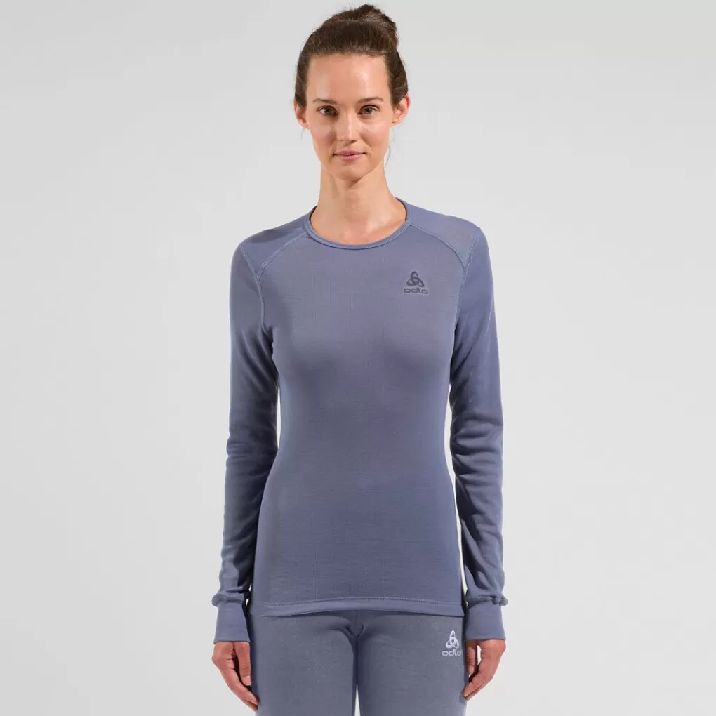 Top Base Layer A Manica Lunga Active Warm Da Donna-Odlo Cheap
