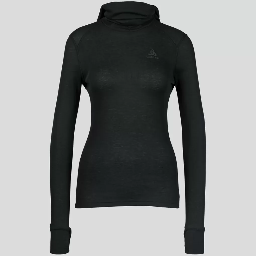 Top Base Layer Con Passamontagna Active Warm Da Donna-Odlo Clearance