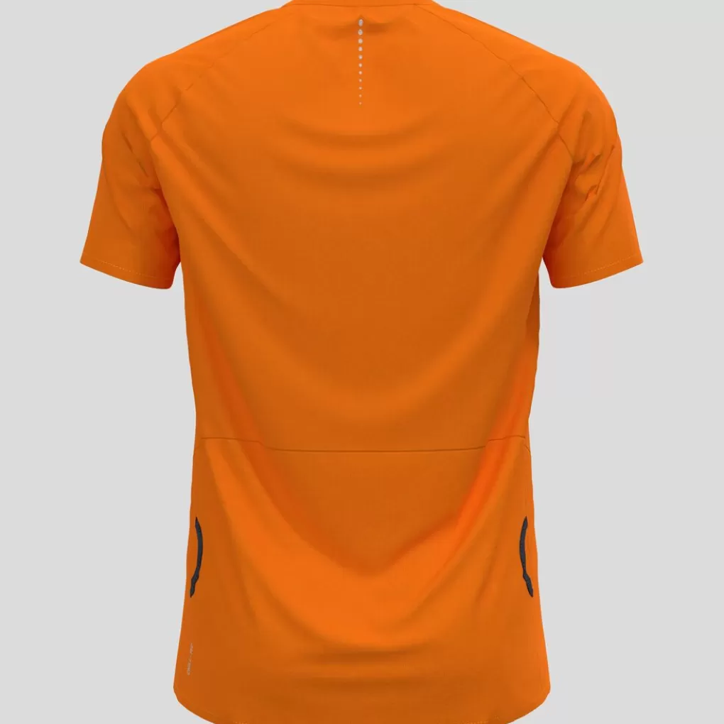 T-Shirt Running X-Alp A Mezza Zip-Odlo Sale